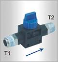 hand valve push in fittings
